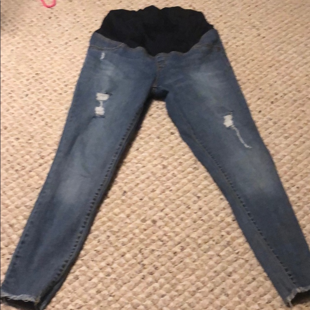 Maternity skinny jeans